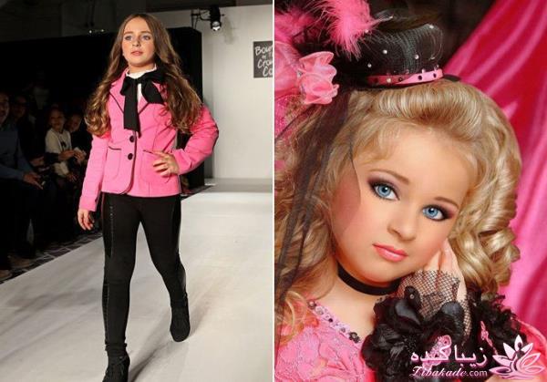  ستاره میلیونر ، تصاویر ملکه خردسال زیبایی 